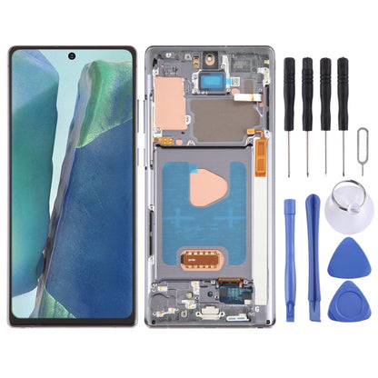 For Samsung Galaxy Note20 SM-N980 6.67 inch OLED LCD Screen Digitizer Full Assembly with Frame(Black) - LCD Screen by buy2fix | Online Shopping UK | buy2fix