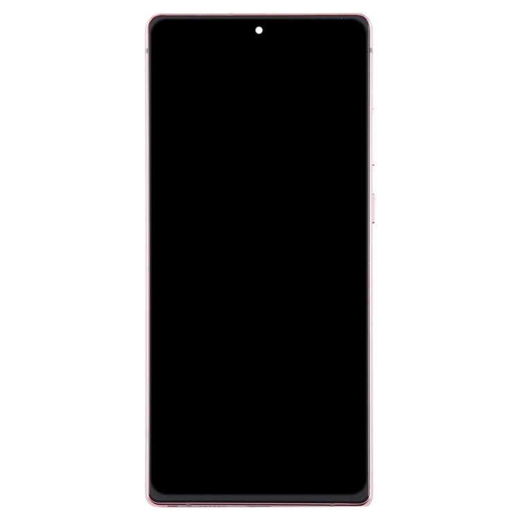 For Samsung Galaxy Note20 SM-N980 6.67 inch OLED LCD Screen Digitizer Full Assembly with Frame(Pink) - LCD Screen by buy2fix | Online Shopping UK | buy2fix