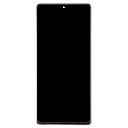 For Samsung Galaxy Note20 SM-N980 6.67 inch OLED LCD Screen Digitizer Full Assembly with Frame(Pink) - LCD Screen by buy2fix | Online Shopping UK | buy2fix