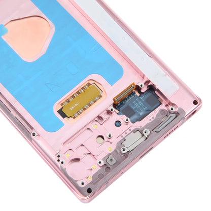 For Samsung Galaxy Note20 SM-N980 6.67 inch OLED LCD Screen Digitizer Full Assembly with Frame(Pink) - LCD Screen by buy2fix | Online Shopping UK | buy2fix