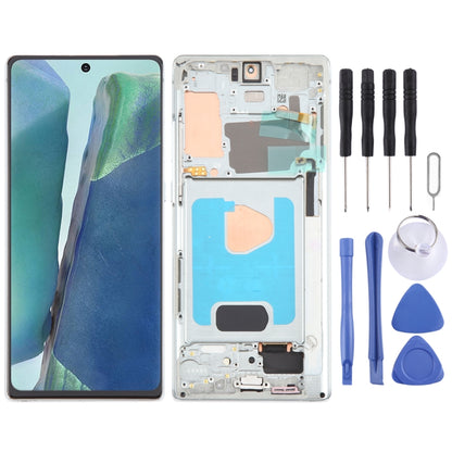 For Samsung Galaxy Note20 SM-N980 6.67 inch OLED LCD Screen Digitizer Full Assembly with Frame (Green) - LCD Screen by buy2fix | Online Shopping UK | buy2fix