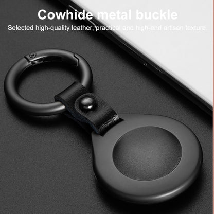 Anti-lost Tracker Positioning Alloy Protective Case For AirTag(Black) - Other by buy2fix | Online Shopping UK | buy2fix