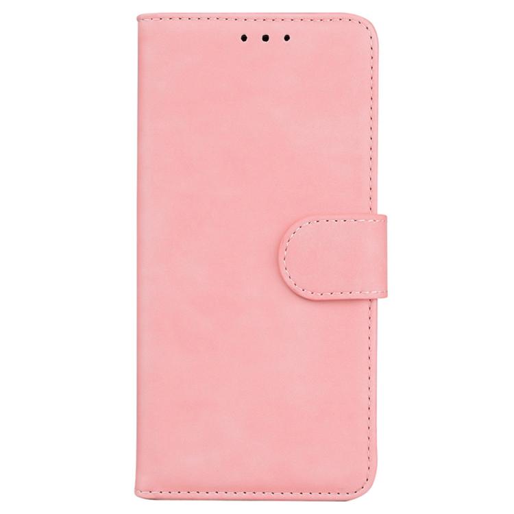 For iPhone Air Skin Feel Pure Color Flip Leather Phone Case(Pink) - iPhone Air Cases by buy2fix | Online Shopping UK | buy2fix