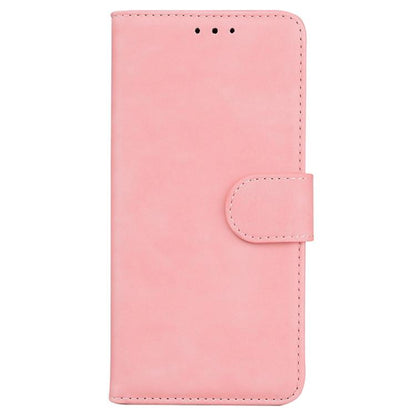 For iPhone Air Skin Feel Pure Color Flip Leather Phone Case(Pink) - iPhone Air Cases by buy2fix | Online Shopping UK | buy2fix