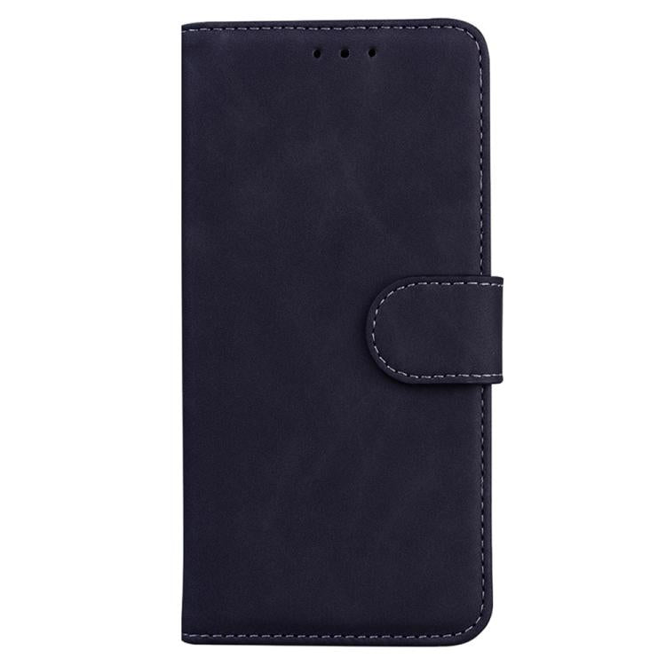 For iPhone Air Skin Feel Pure Color Flip Leather Phone Case(Black) - iPhone Air Cases by buy2fix | Online Shopping UK | buy2fix