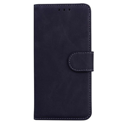 For iPhone Air Skin Feel Pure Color Flip Leather Phone Case(Black) - iPhone Air Cases by buy2fix | Online Shopping UK | buy2fix