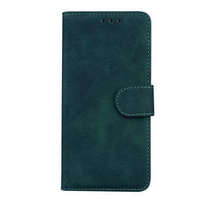 For Motorola Edge 2024 Skin Feel Pure Color Flip Leather Phone Case(Green) by buy2fix