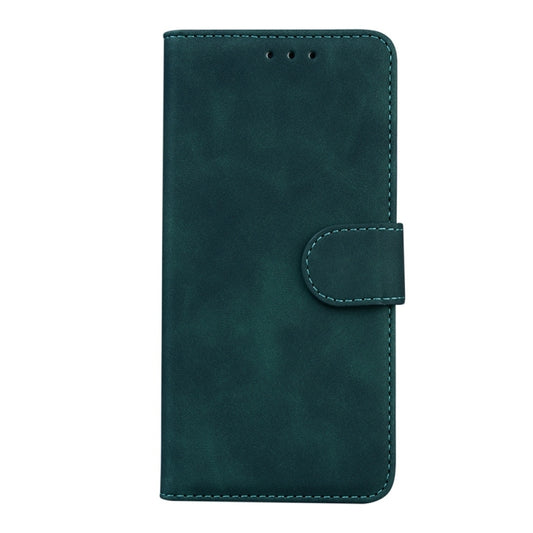 For Motorola Edge 2024 Skin Feel Pure Color Flip Leather Phone Case(Green) by buy2fix
