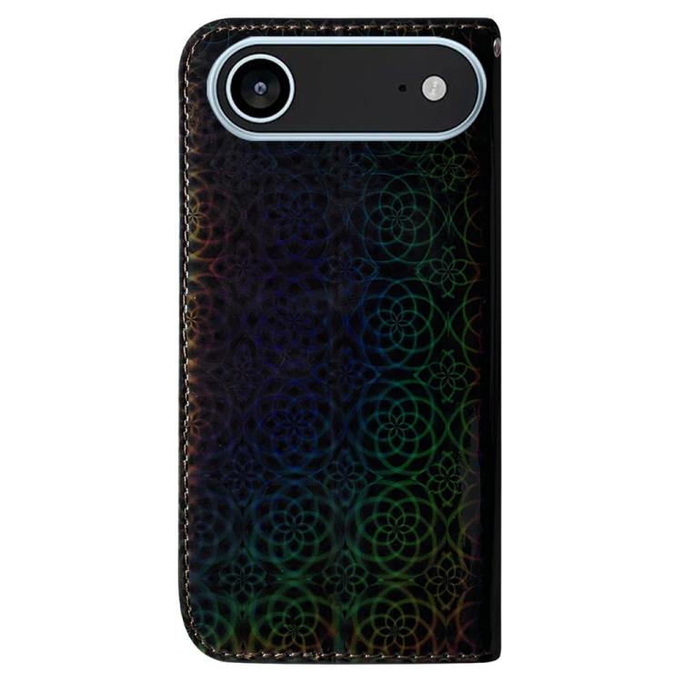 For iPhone Air Colorful Magnetic Buckle Leather Phone Case(Black) - iPhone Air Cases by buy2fix | Online Shopping UK | buy2fix