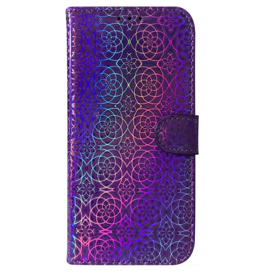 For Xiaomi Redmi Note 13 Pro+ 5G Colorful Magnetic Buckle Leather Phone Case(Purple) - Xiaomi Cases by buy2fix | Online Shopping UK | buy2fix