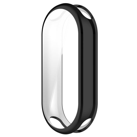 For Xiaomi Mi Band 8 / 9 Ceramic / 10 Ceramic Full Coverage TPU Electroplating Watch Protective Cover(Black) - Watch Cases by buy2fix | Online Shopping UK | buy2fix