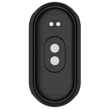 For Xiaomi Mi Band 8 / 9 Ceramic / 10 Ceramic Full Coverage TPU Electroplating Watch Protective Cover(Black) - Watch Cases by buy2fix | Online Shopping UK | buy2fix