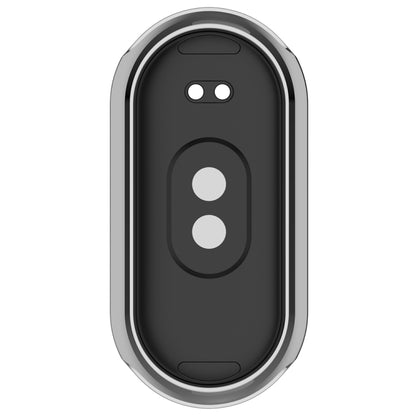 For Xiaomi Mi Band 8 / 9 Ceramic / 10 Ceramic Full Coverage TPU Electroplating Watch Protective Cover(Silver) - Watch Cases by buy2fix | Online Shopping UK | buy2fix