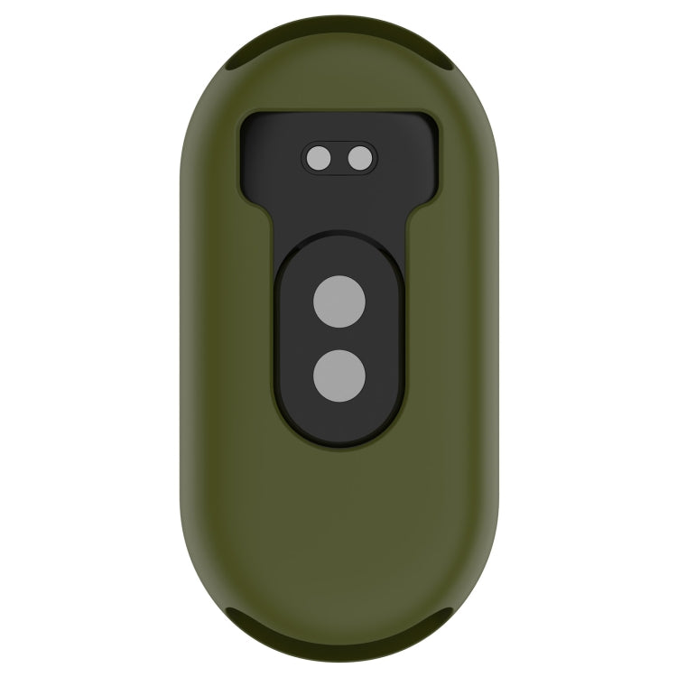 For Xiaomi Mi Band 8 Pure Color Silicone Watch Protective Case(Army Green) - Watch Cases by buy2fix | Online Shopping UK | buy2fix