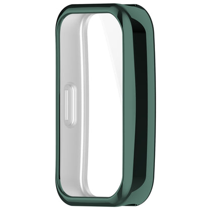 For Huawei Band 10 / 9 / 8 Full Coverage TPU Electroplating Watch Protective Case(Green) by buy2fix