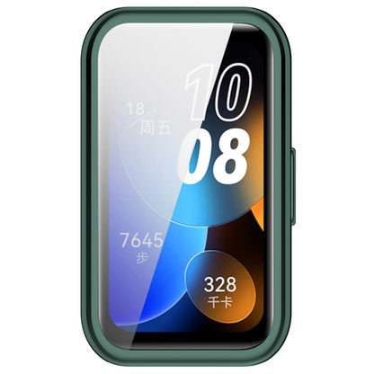For Huawei Band 10 / 9 / 8 Full Coverage TPU Electroplating Watch Protective Case(Green) by buy2fix
