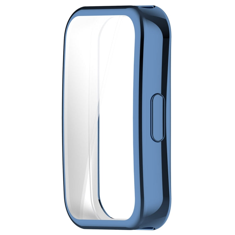 For Huawei Band 10 / 9 / 8 Full Coverage TPU Electroplating Watch Protective Case(Blue) by buy2fix