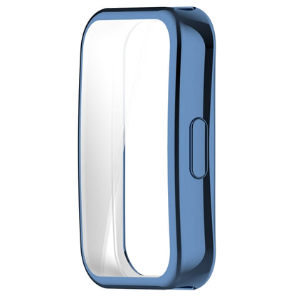 For Huawei Band 10 / 9 / 8 Full Coverage TPU Electroplating Watch Protective Case(Blue) by buy2fix