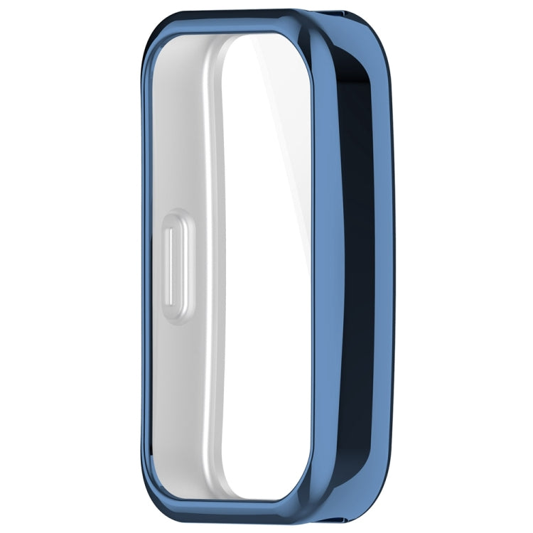 For Huawei Band 10 / 9 / 8 Full Coverage TPU Electroplating Watch Protective Case(Blue) by buy2fix