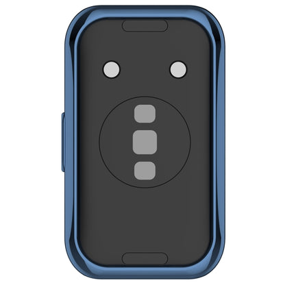 For Huawei Band 10 / 9 / 8 Full Coverage TPU Electroplating Watch Protective Case(Blue) by buy2fix