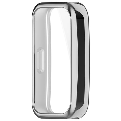 For Huawei Band 10 / 9 / 8 Full Coverage TPU Electroplating Watch Protective Case(Silver) by buy2fix
