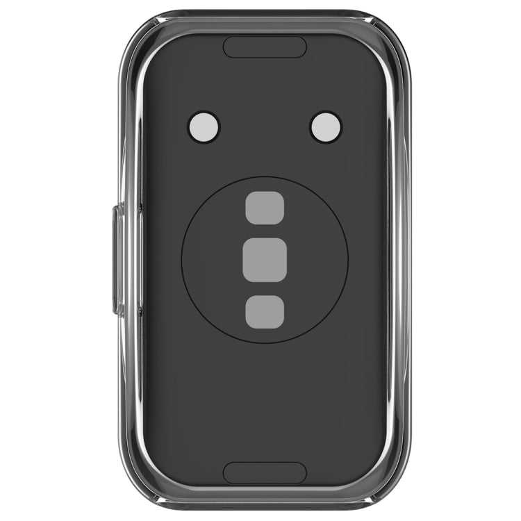 For Huawei Band 10 / 9 / 8 Full Coverage TPU Electroplating Watch Protective Case(Transparent) by buy2fix