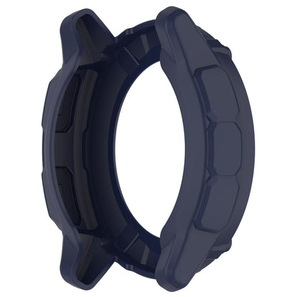 For Garmin Instinct 2X Armor Hollow Watch Protective Case(Midnight Blue) - Watch Cases by buy2fix | Online Shopping UK | buy2fix