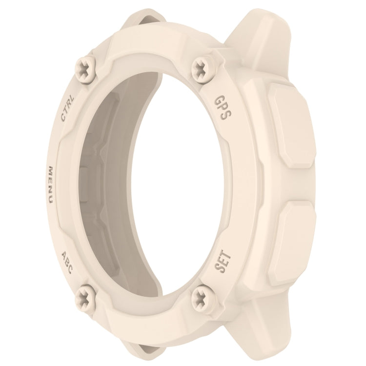 For Garmin Instinct 2X Armor Hollow Watch Protective Case(Starlight Color) - Watch Cases by buy2fix | Online Shopping UK | buy2fix