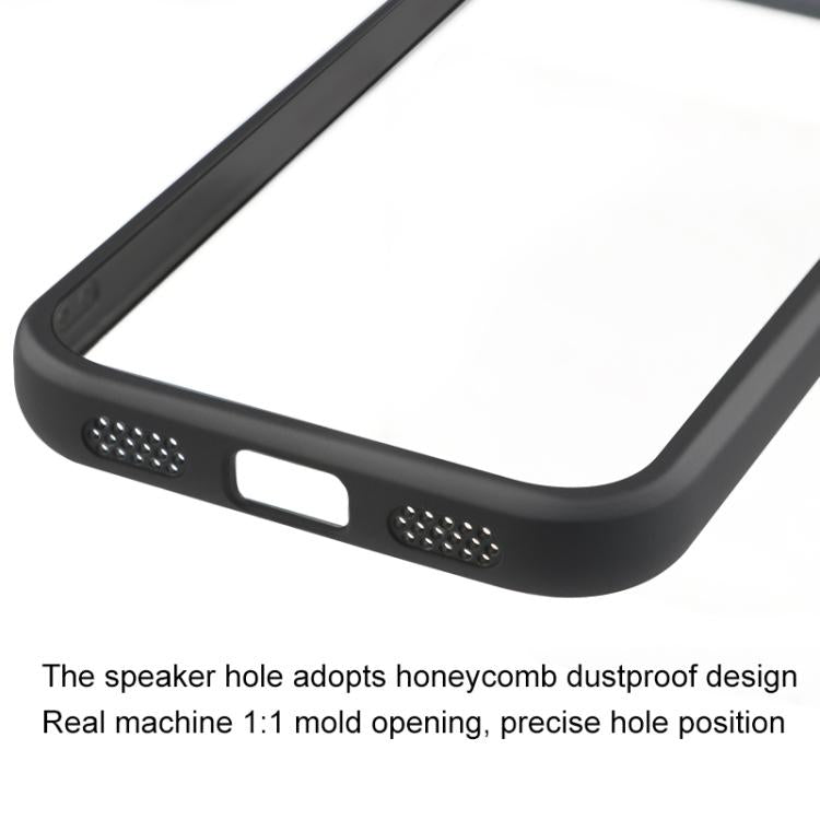 For Google Pixel 10 / 10 Pro Frosted TPU + Transparent PC Phone Case(Black) - Google Cases by buy2fix | Online Shopping UK | buy2fix