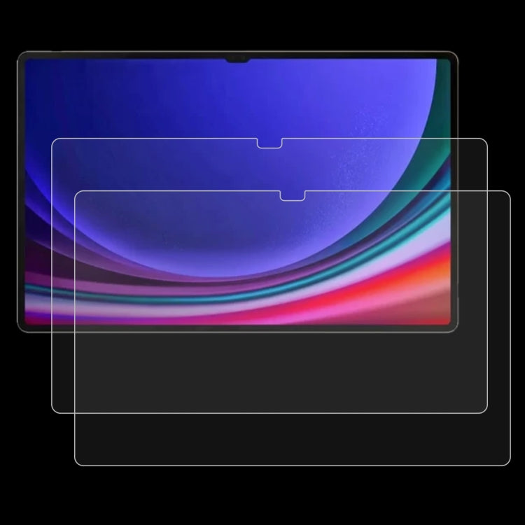 For Samsung Galaxy Tab S10 Ultra 14.6 2pcs 9H 0.3mm Explosion-proof Tempered Glass Film by buy2fix