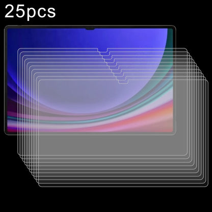 For Samsung Galaxy Tab S10 Ultra 14.6 25pcs 9H 0.3mm Explosion-proof Tempered Glass Film by buy2fix