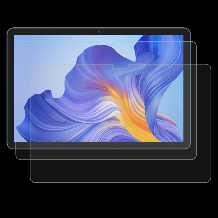 For Honor Pad Z5 10.1 2pcs 9H 0.3mm Explosion-proof Tempered Glass Film - Others by buy2fix | Online Shopping UK | buy2fix