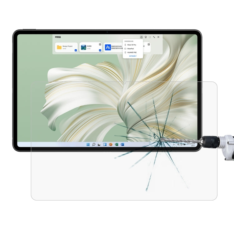 For Huawei MateBook E 2023 9H 0.3mm Explosion-proof Tempered Glass Film by buy2fix