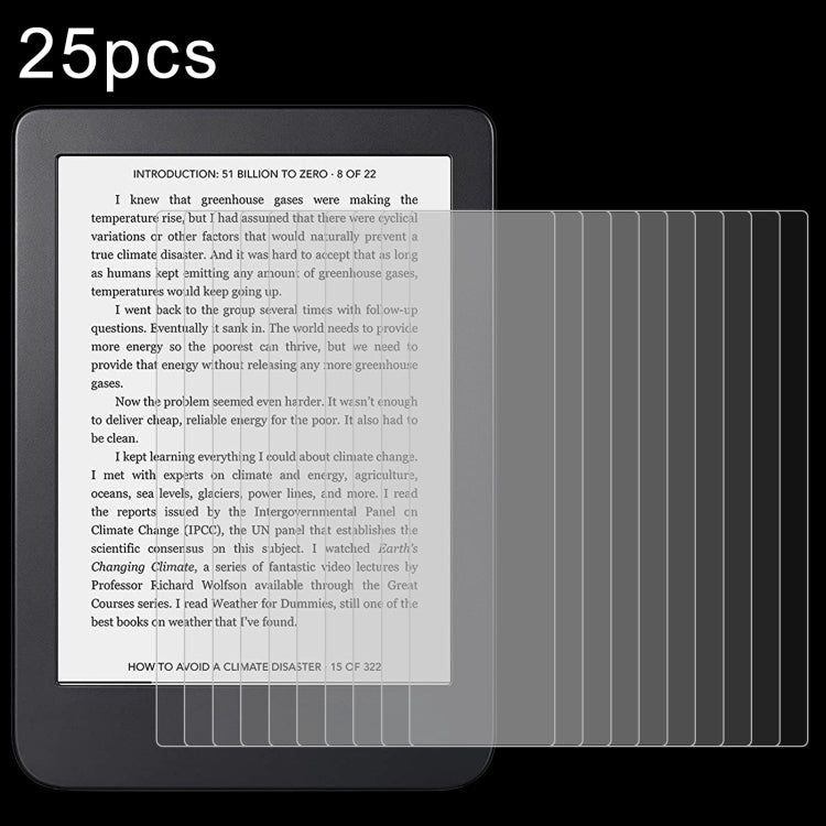 For Kobo Clara 2E 25pcs 9H 0.3mm Explosion-proof Tempered Glass Film - Others by buy2fix | Online Shopping UK | buy2fix