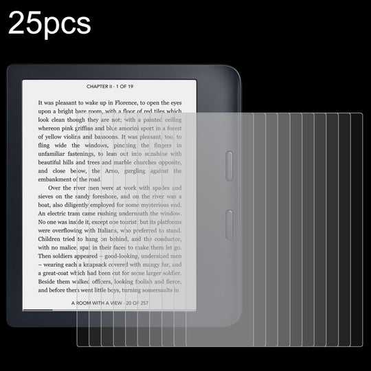 For Kobo Libra Colour 7.0 2024 25pcs 9H 0.3mm Explosion-proof Tempered Glass Film