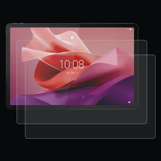 For Lenovo Tab P12 12.7 2023 2pcs 9H 0.3mm Explosion-proof Tempered Glass Film - Others by buy2fix | Online Shopping UK | buy2fix