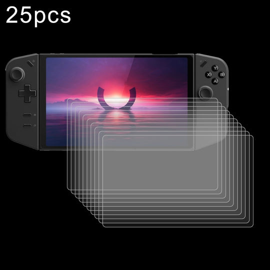 For Lenovo Legion Go/HEADWOLF Titan 8.8 25 PCS/Pack 9H 0.3mm Explosion-proof Tempered Glass Film