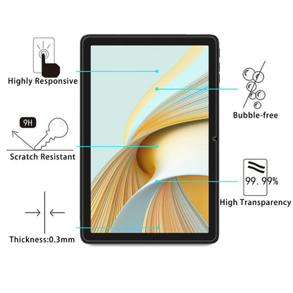 For Umidigi G3 Tab 2pcs 9H 0.3mm Explosion-proof Tempered Glass Film - Others by buy2fix | Online Shopping UK | buy2fix