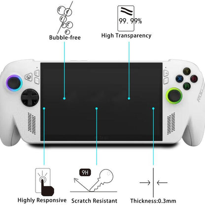 For ASUS Xbox Ally 7.0 inch 2025 2pcs 9H 0.3mm Explosion-proof Tempered Glass Film - Tempered Glass by buy2fix | Online Shopping UK | buy2fix