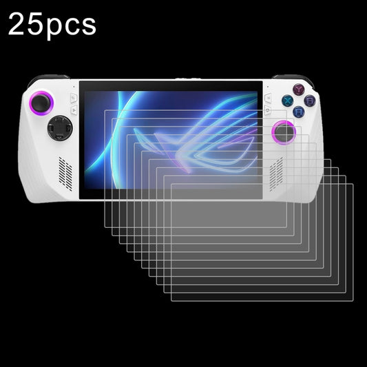 For ASUS Rog Ally X 7.0 25pcs 9H 0.3mm Explosion-proof Tempered Glass Film - Tempered Glass by buy2fix | Online Shopping UK | buy2fix