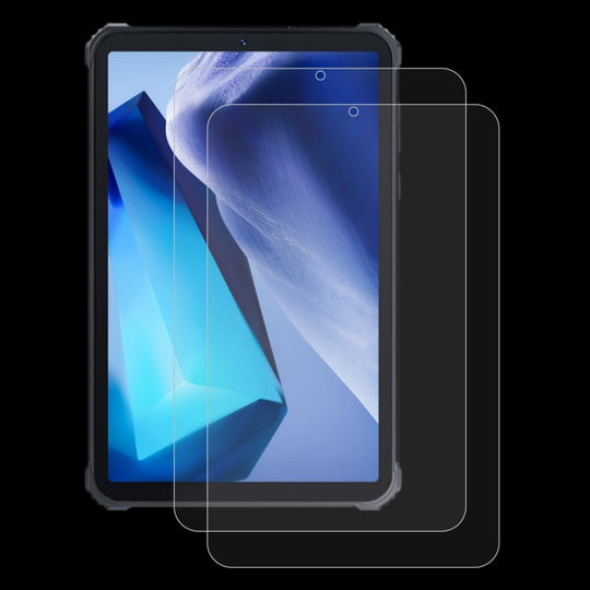 For Oukitel RT3 / RT3 Pro / RT3 Plus 2pcs 9H 0.3mm Explosion-proof Tempered Glass Film