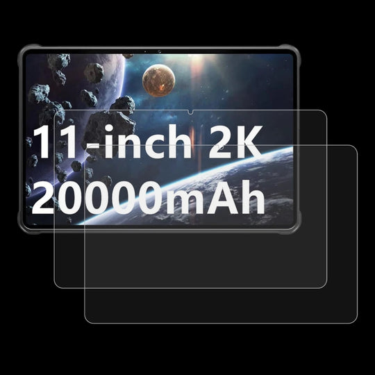 For Oukitel RT8 Tab 2 PCS/Pack 9H 0.3mm Explosion-proof Tempered Glass Film