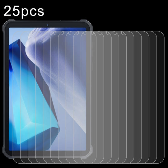For Oukitel RT3 / RT3 Pro / RT3 Plus 25 PCS/Pack 9H 0.3mm Explosion-proof Tempered Glass Film