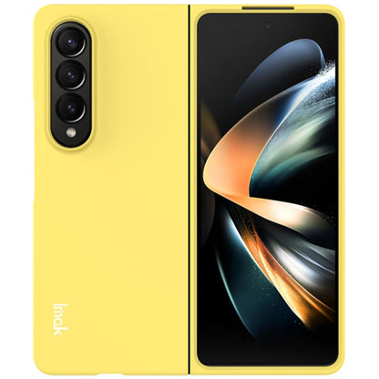 For Samsung Galaxy Galaxy Z Fold4 5G IMAK JS-2 Series Colorful PC Case(Yellow) by imak