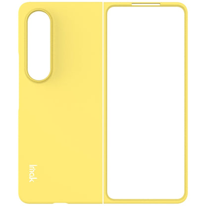For Samsung Galaxy Galaxy Z Fold4 5G IMAK JS-2 Series Colorful PC Case(Yellow) by imak