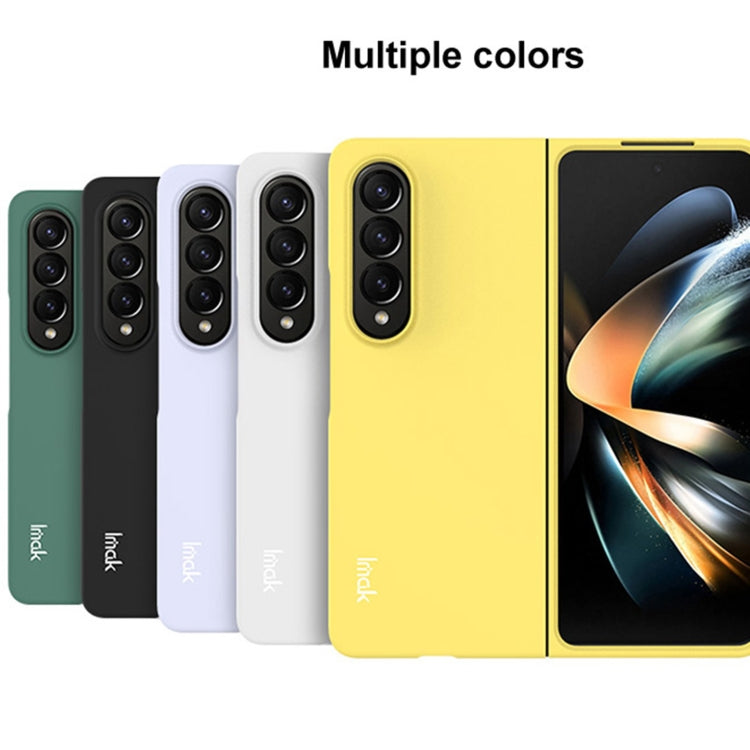 For Samsung Galaxy Galaxy Z Fold4 5G IMAK JS-2 Series Colorful PC Case(Yellow) by imak