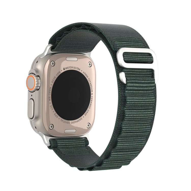 For Apple Watch Ultra 49mm DUX DUCIS GS Series Nylon Loop Watch Band(Green) by DUX DUCIS
