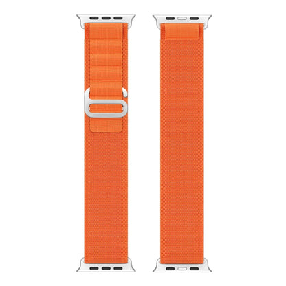 For Apple Watch Ultra 49mm DUX DUCIS GS Series Nylon Loop Watch Band(Orange) by DUX DUCIS
