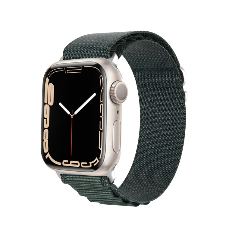 For Apple Watch SE 40mm DUX DUCIS GS Series Nylon Loop Watch Band(Green) by DUX DUCIS