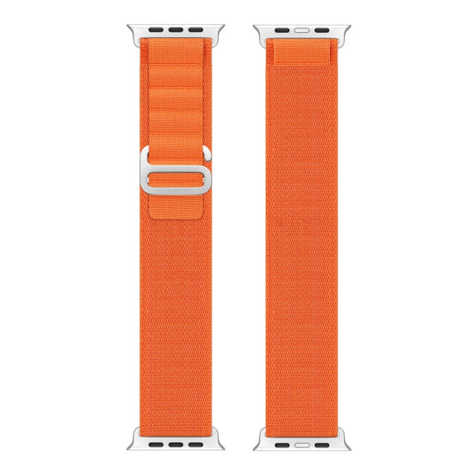 For Apple Watch SE 44mm DUX DUCIS GS Series Nylon Loop Watch Band(Orange) by DUX DUCIS